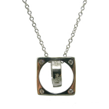 Heiße Verkaufs-Frau Art- und Weise925 silberne Schmucksache-Halskette (N6812)
